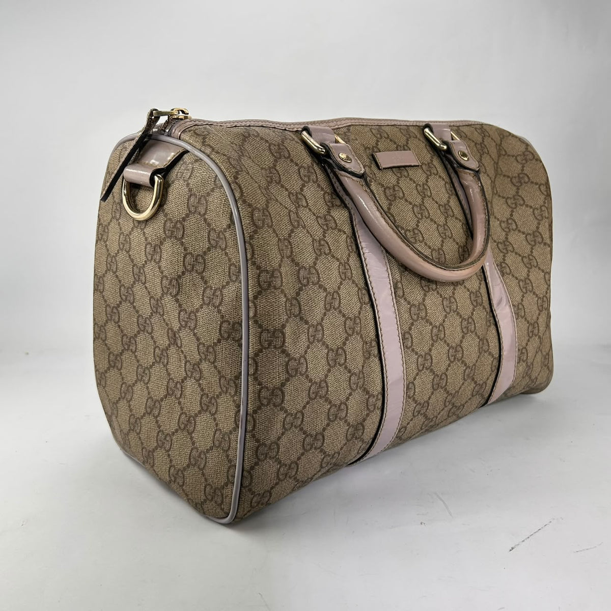 Gucci Beige GG Boston Bag