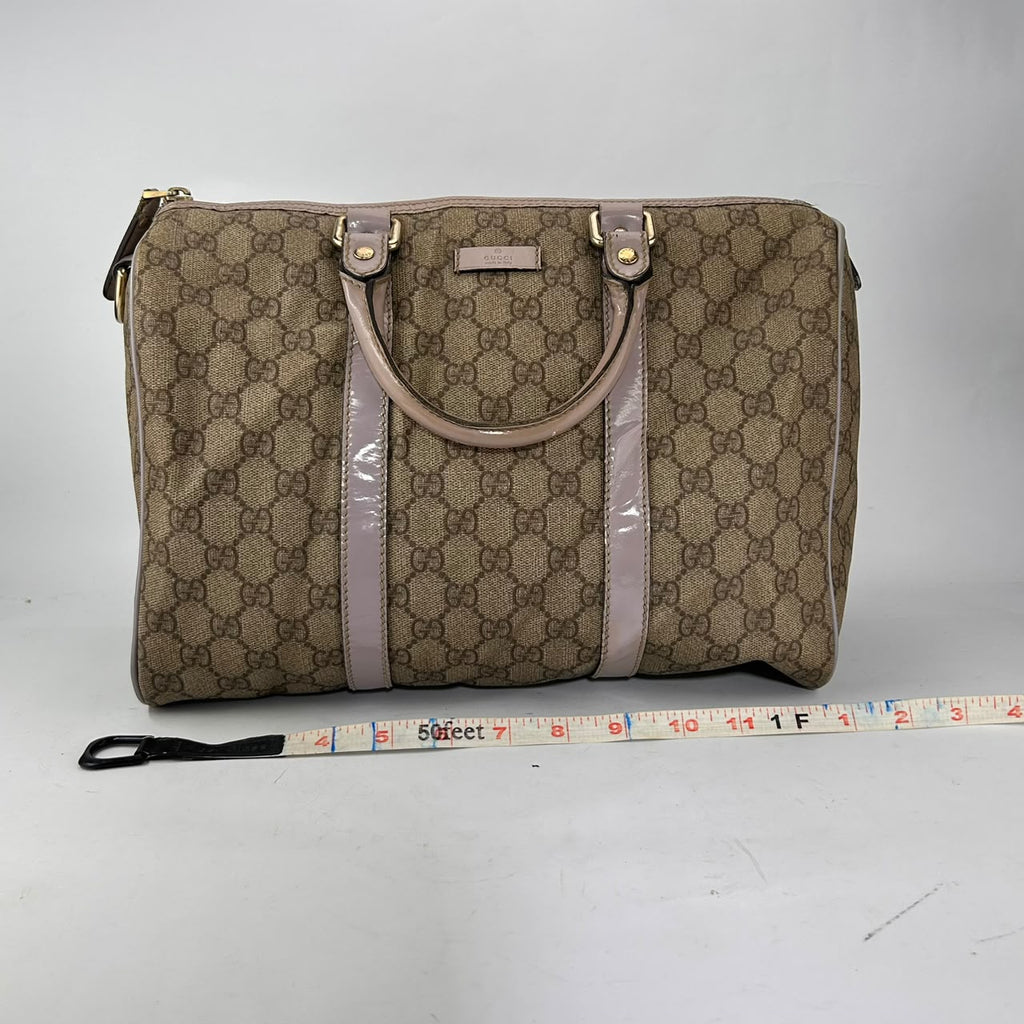 Gucci Beige GG Boston Bag