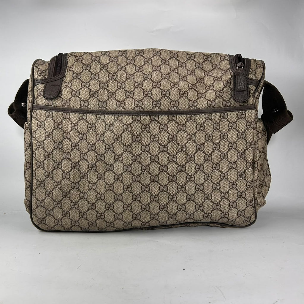 Gucci Beige GG Supreme Duffel