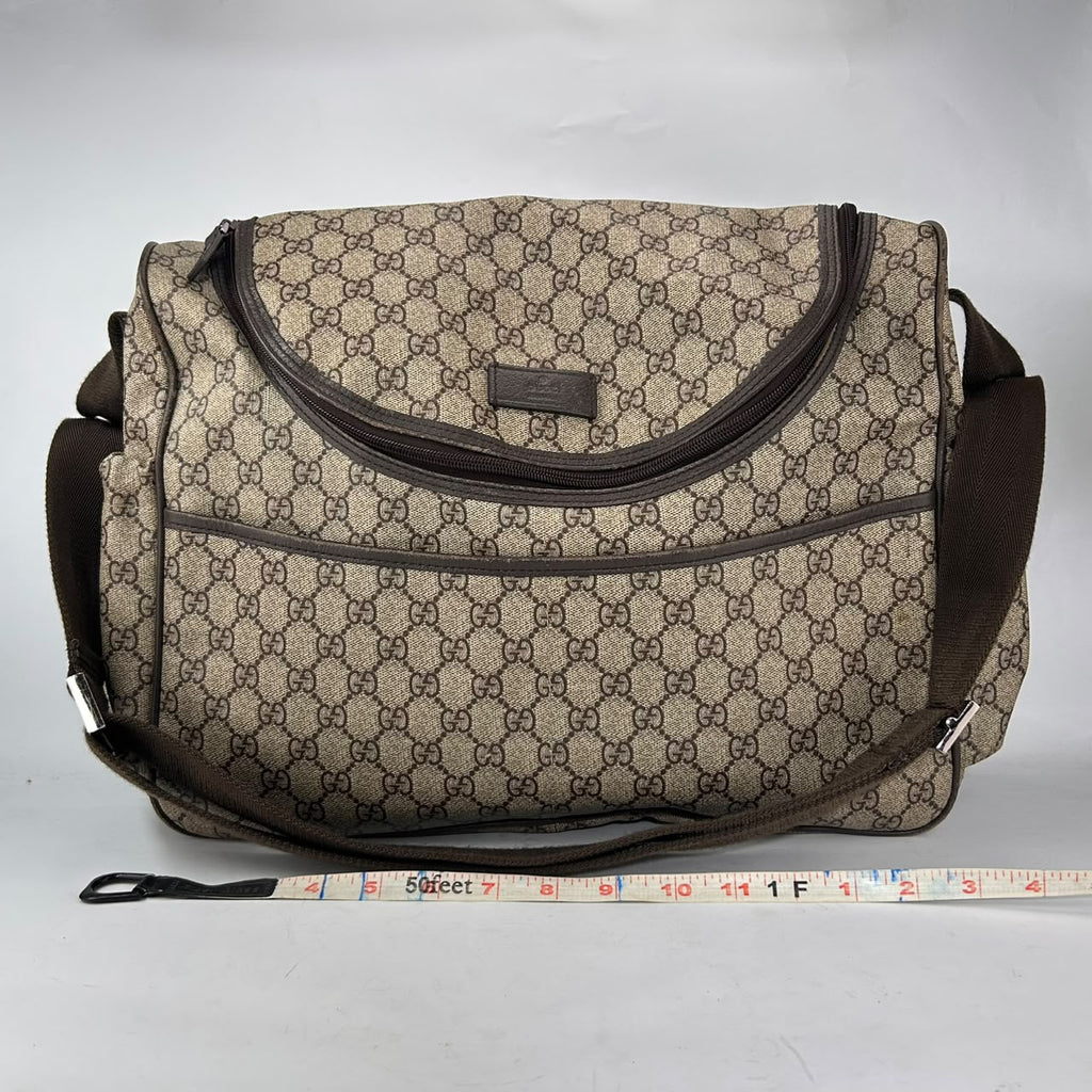 Gucci Beige GG Supreme Duffel