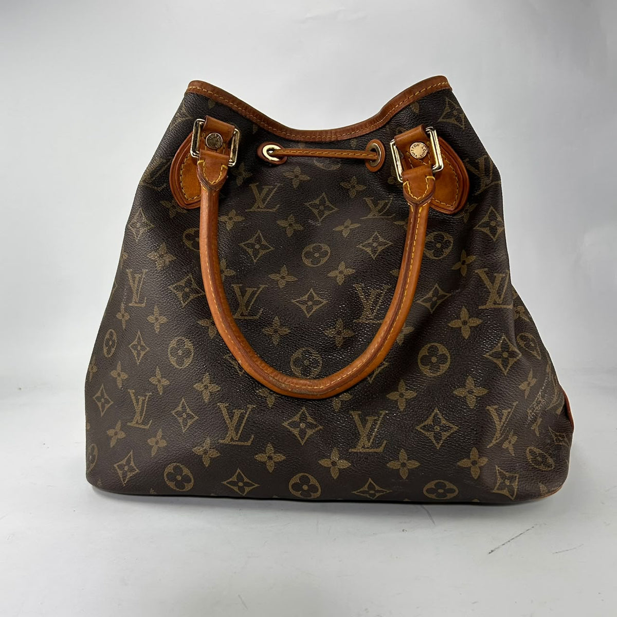 Louis Vuitton Brown Drawstring Bucket
