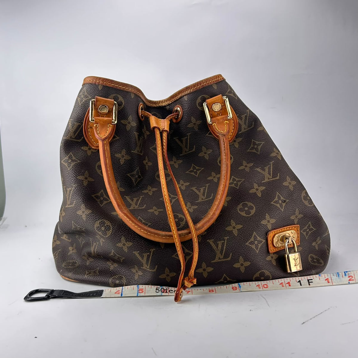 Louis Vuitton Brown Drawstring Bucket