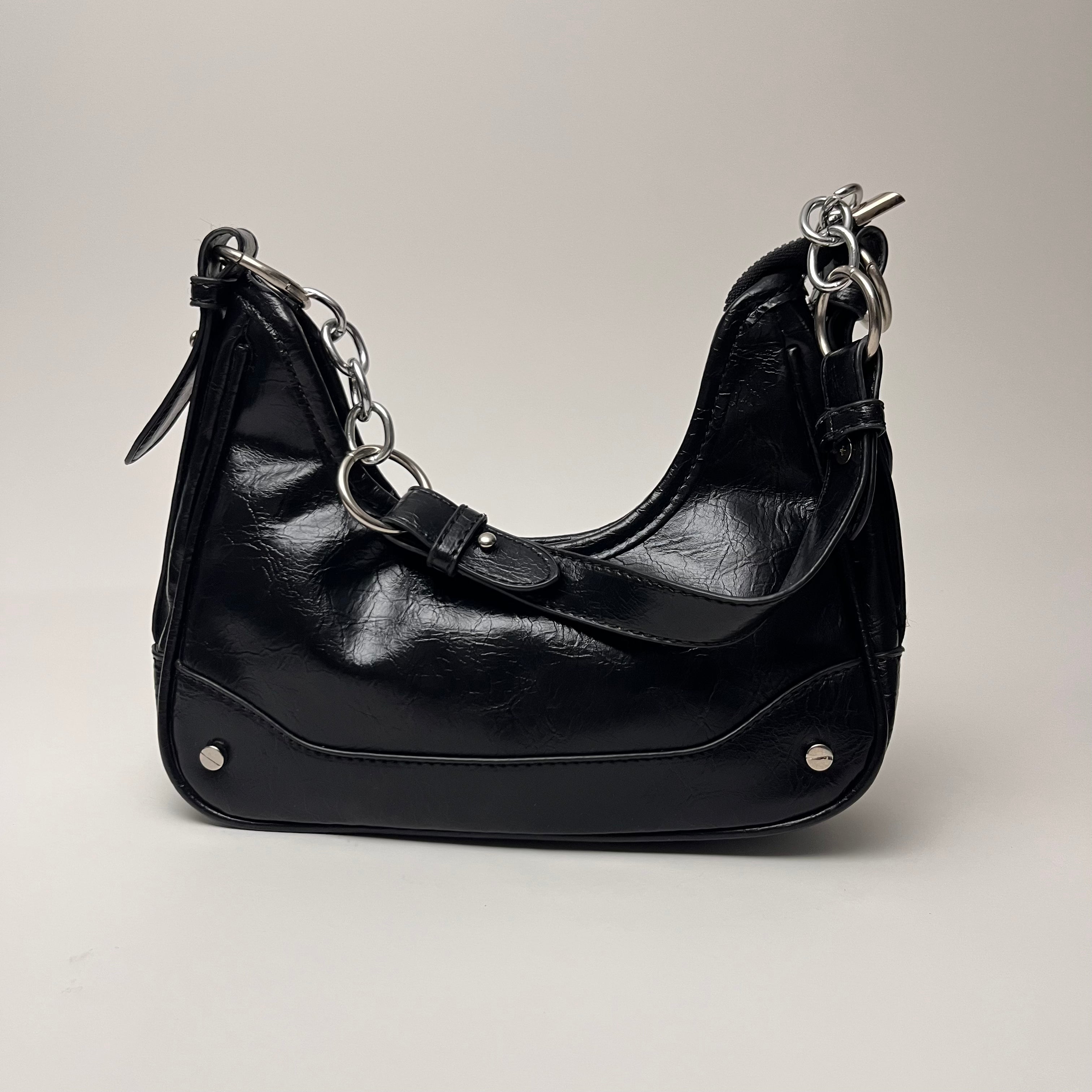 Le Cagole Crinkled Hobo