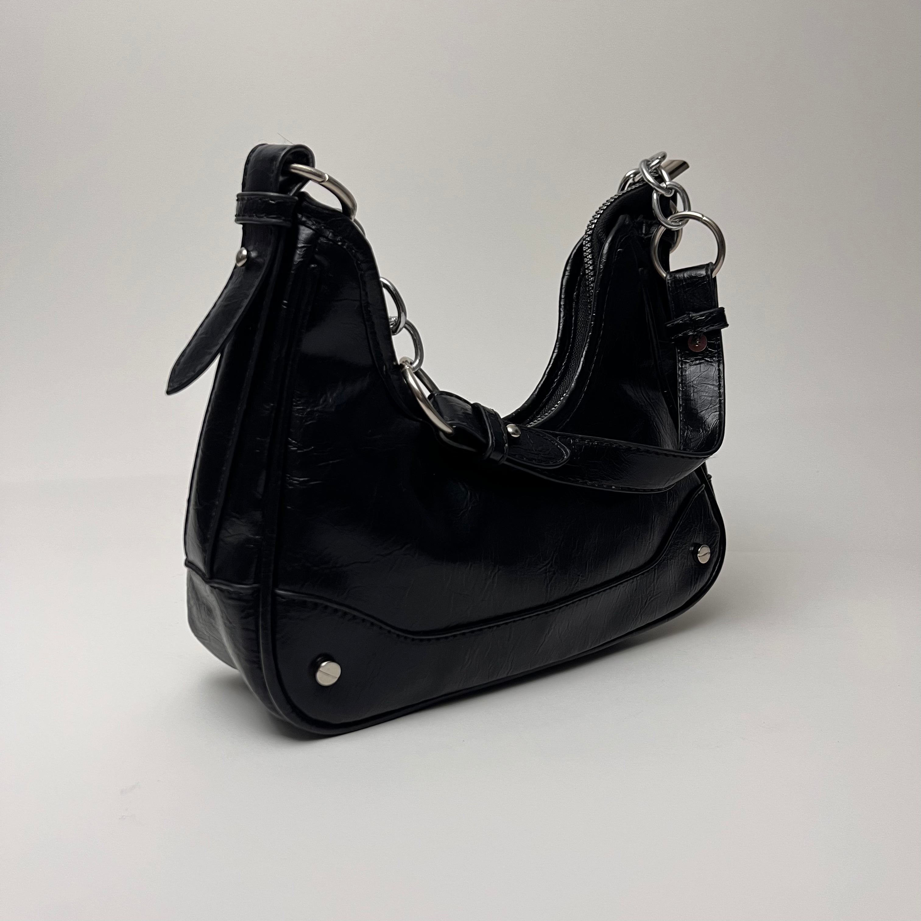 Le Cagole Crinkled Hobo