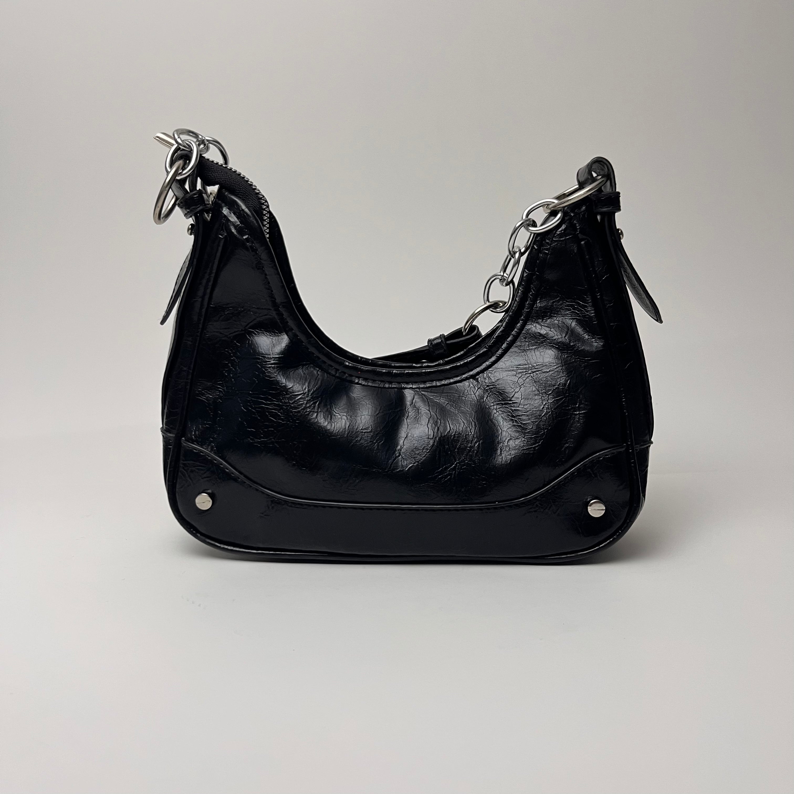 Le Cagole Crinkled Hobo