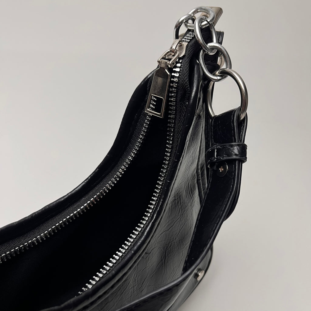 Le Cagole Crinkled Hobo