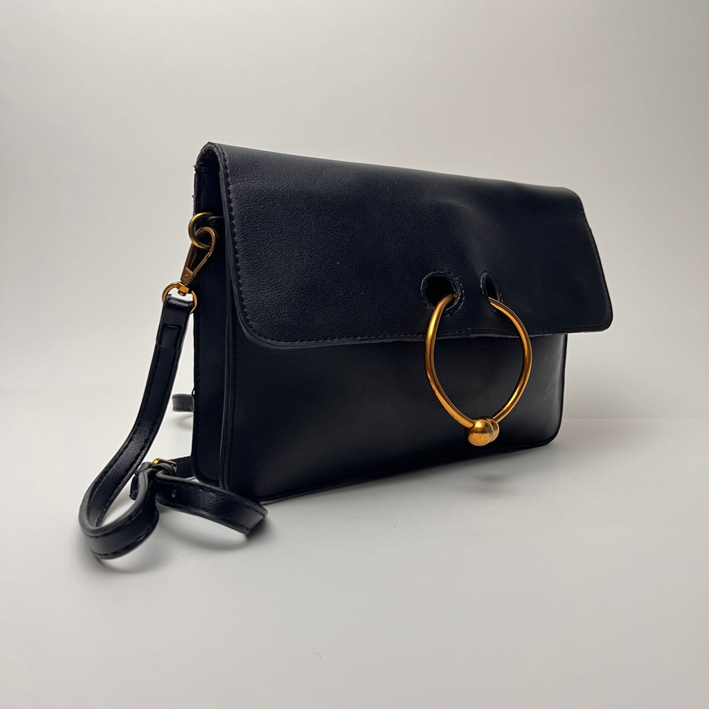 Pierce Ring Clutch Crossbody
