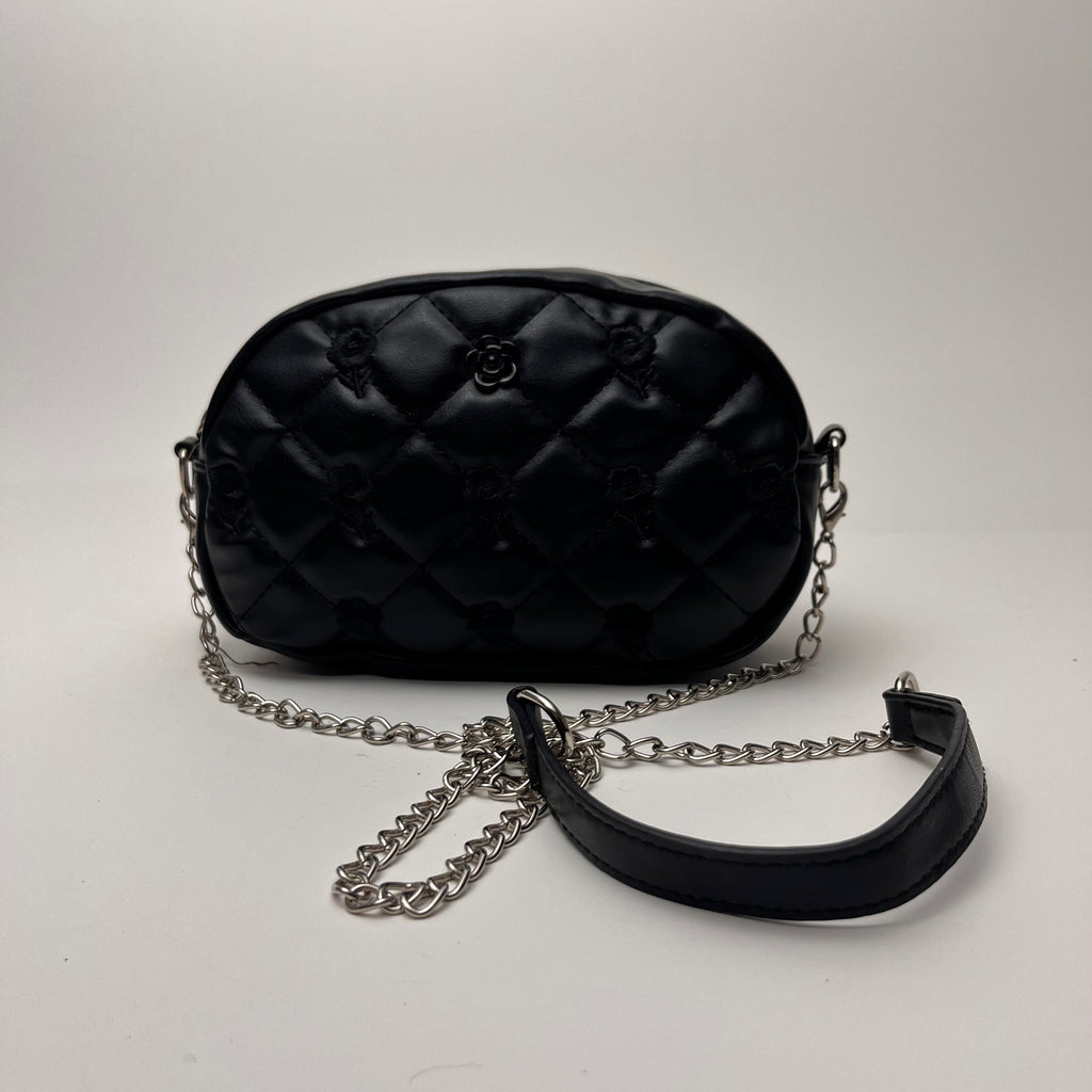 Camellia Oval Mini Crossbody
