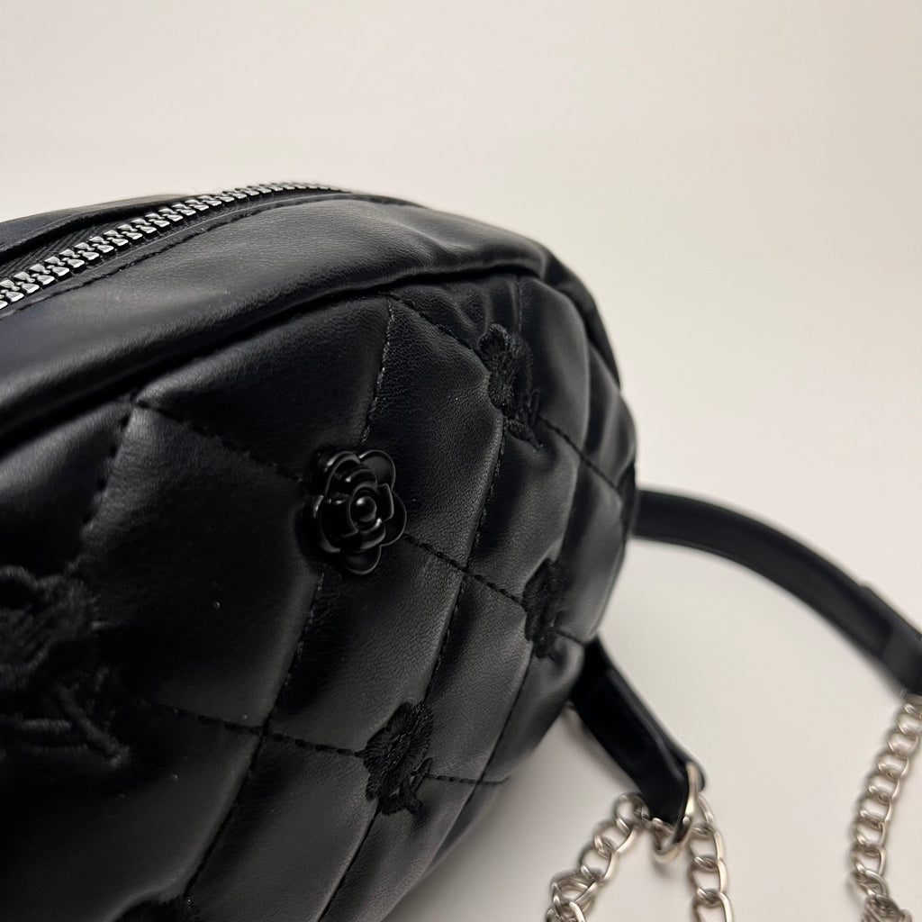 Camellia Oval Mini Crossbody