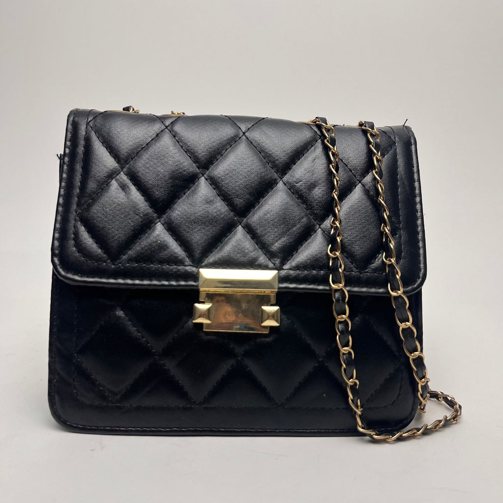 Diamond Quilted Flap