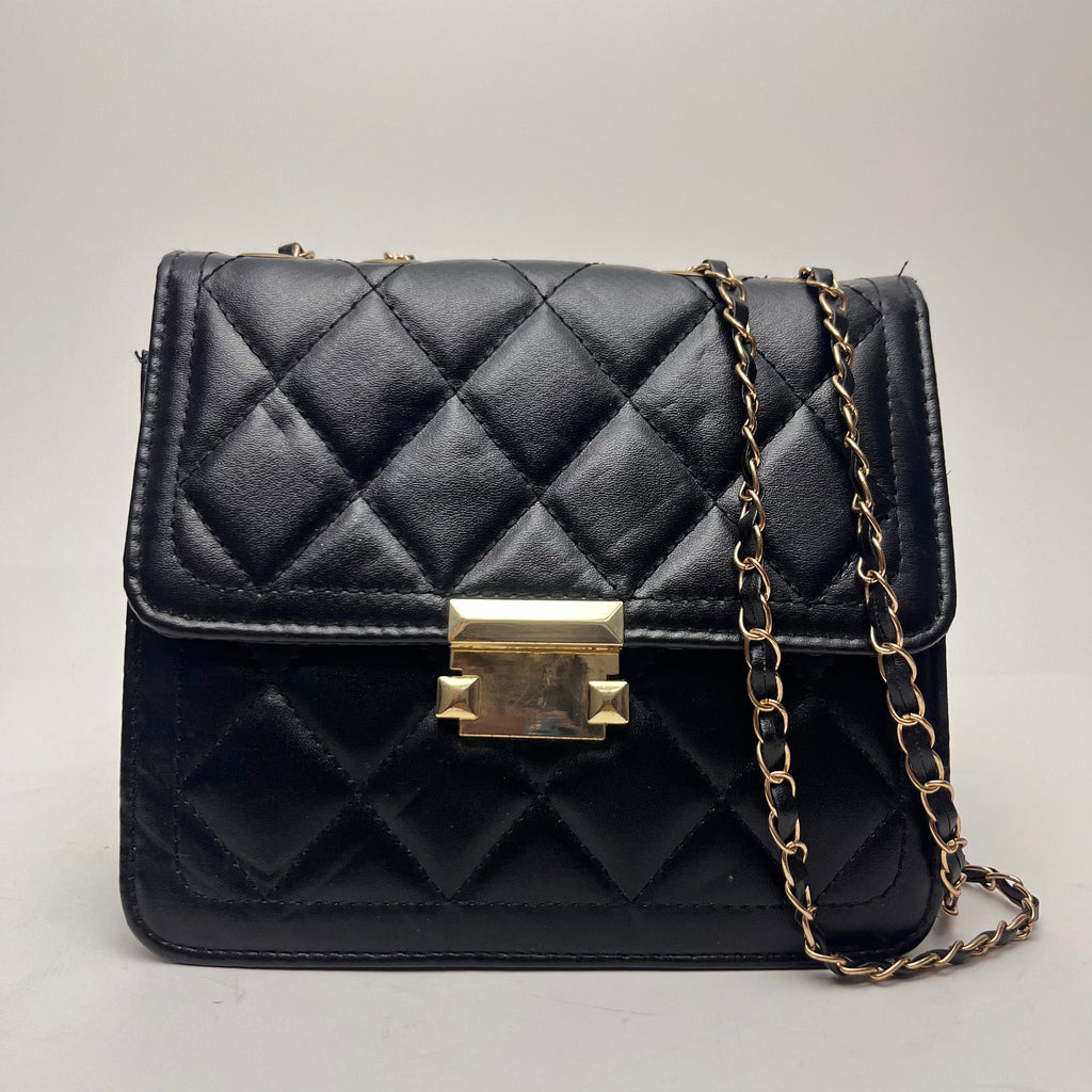 Diamond Quilted Flap