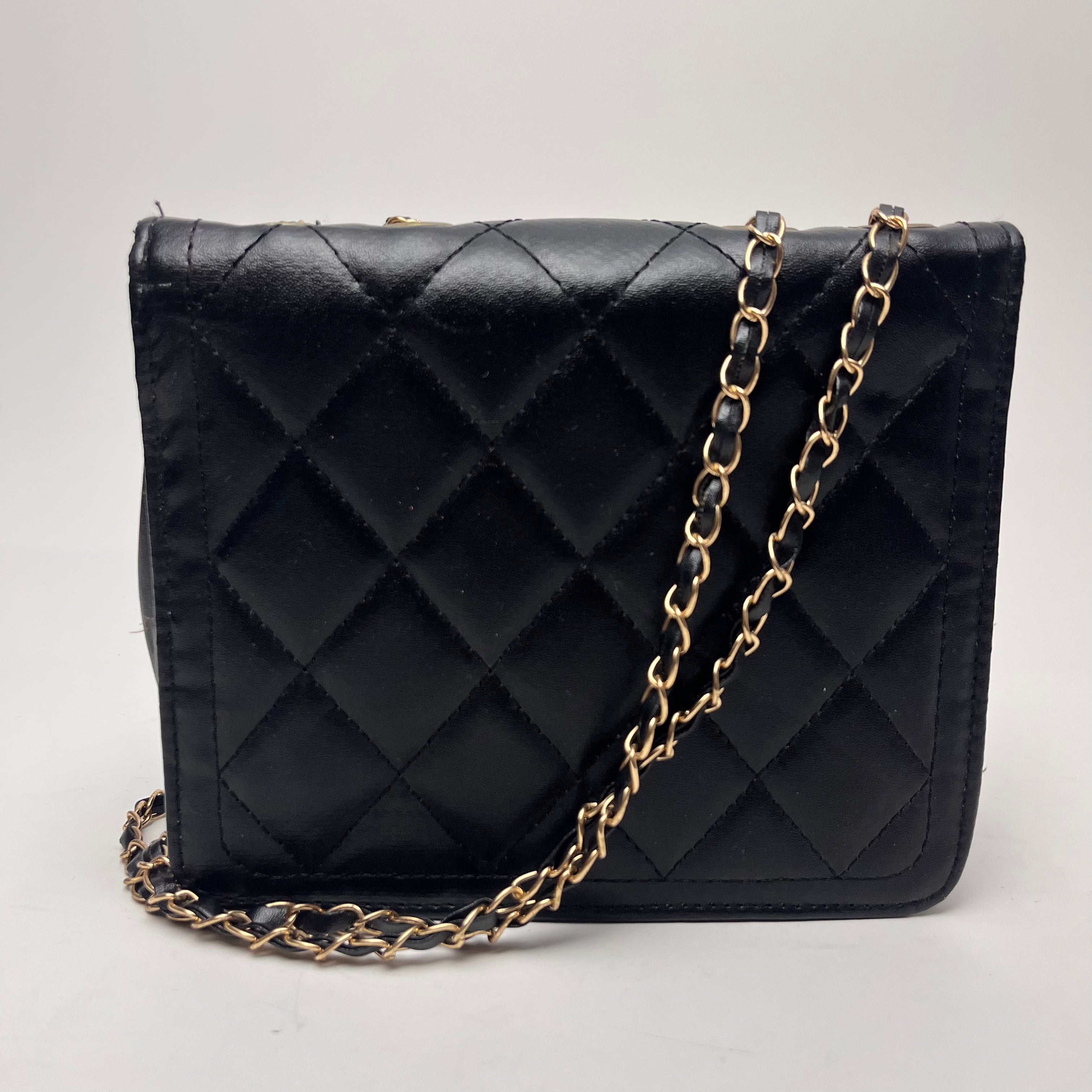 Diamond Quilted Flap