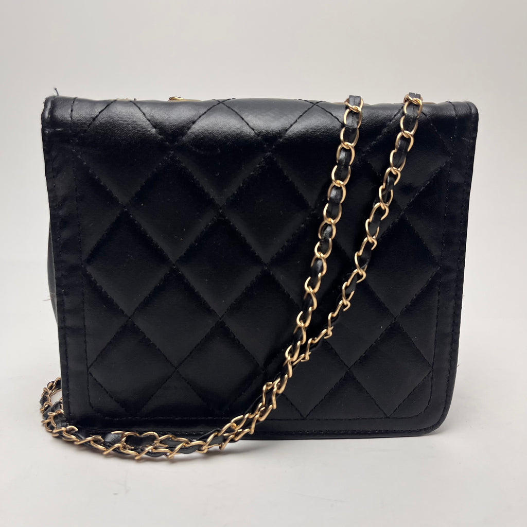 Diamond Quilted Flap