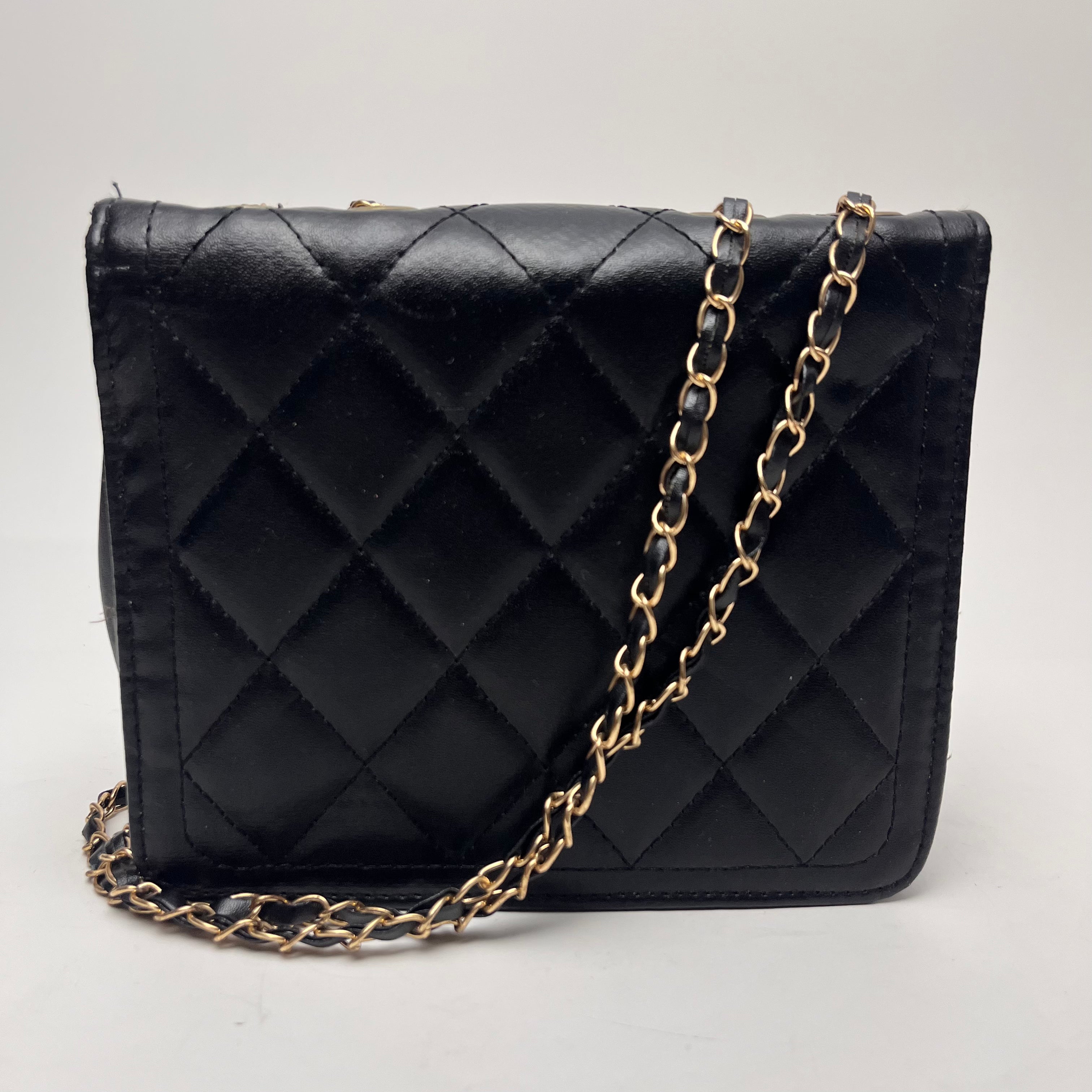 Diamond Quilted Flap