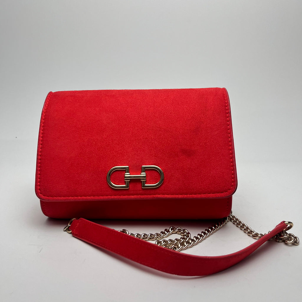 Gancini Flap Crossbody