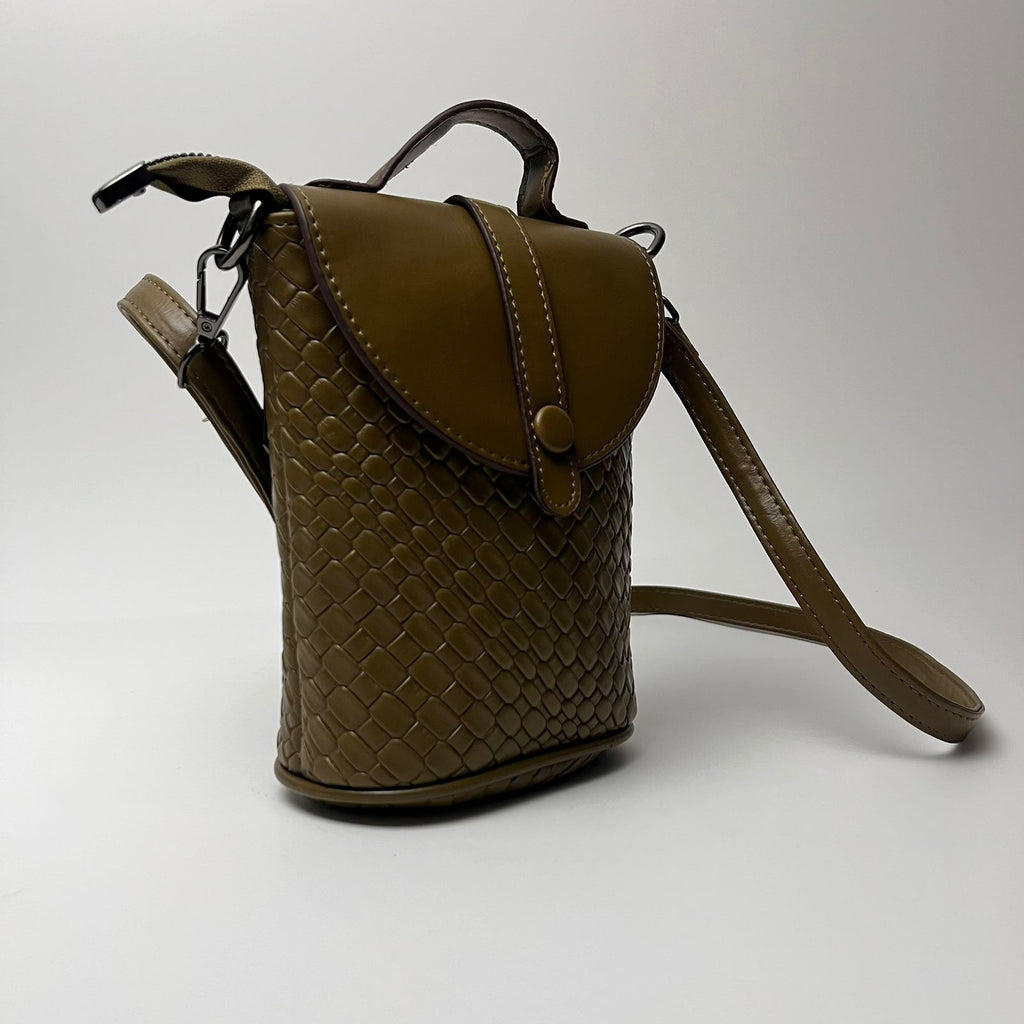 Intrecciato Mini Bucket Crossbody