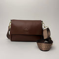 Puzzle Fold Flap Crossbody